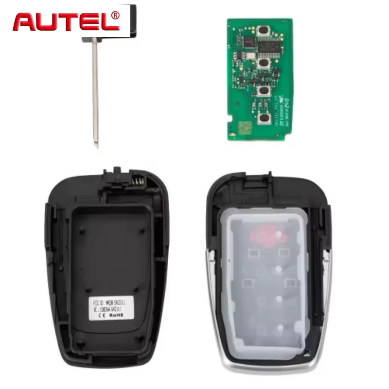 Autel Universal Smart Remote Key IKEYTY8A3AL IKEYTY8A3BL IKEYTY8A4AL in Schwarz für Toyota, kompatibel mit KM100 IM508 IM608 - Bild 4