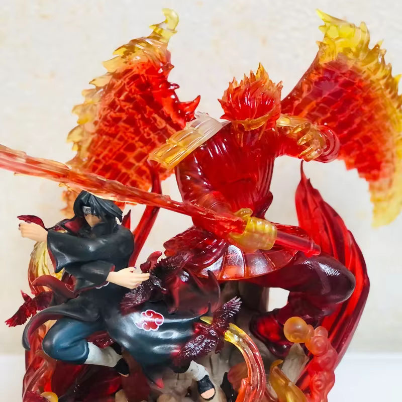 Bandai Naruto Uchiha Itachi Susanoo Schlacht Form Action Figur mit LED Licht, mehrfarbig, Höhe: 36 cm - Bild 5