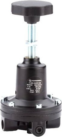 IMI Norgren Druckregler 11400-2G-PG100G 1/4 in Schwarz - Bild 1