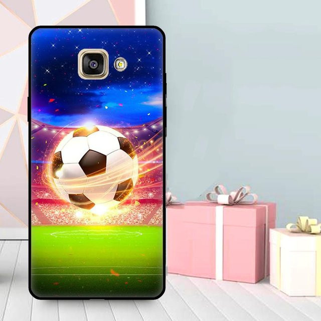 Samsung Handyhülle mit Fußball-Design für Galaxy J1 J3 J5 J7 J4 J6 J8 A3 A5 A6 A7 A8 A9 2016-2018 in Multicolour - Bild 1