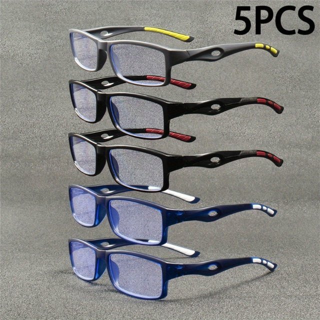 BMAD Sport-Lesebrille, rechteckig, Vollrand, Kunststoff, Unisex, Anti-Blaulicht - Bild 1