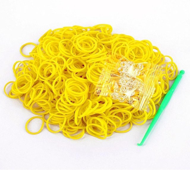 Armband gelb, elastisches Band für Kinder - Bild 1