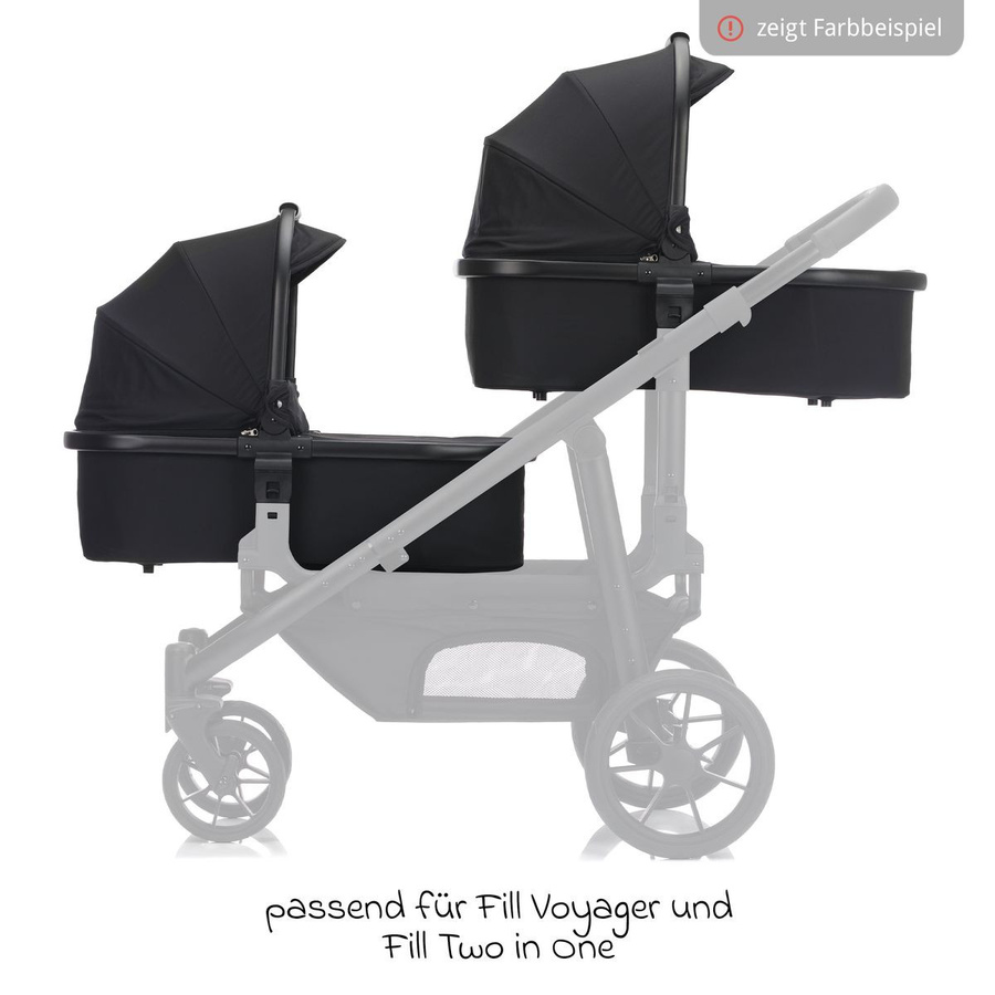 Fillikid Babywanne für Fill Voyager und Fill Two One in Taupe - Bild 2