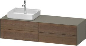 Duravit Waschtischunterschrank White Tulip in White, Breite: 160 cm, Tiefe: 55 cm, Höhe: 40,8 cm - Bild 1