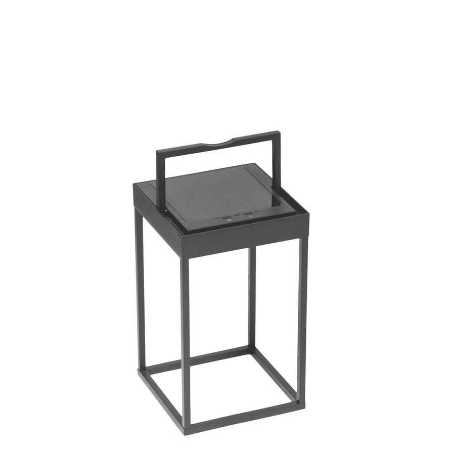Kettler LED Laterne Eckig Offen Dunkelgrau L 30 cm - Bild 2