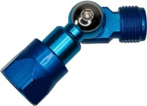Graco Monster Kniegelenk für Verlängerungen in Blau, 7/8"i x 7/8"a - Bild 1