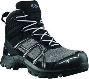 HAIX Black Eagle Pro Mid S3 Arbeitsschuhe Schwarz-Silber Gr. 50 - Bild 1
