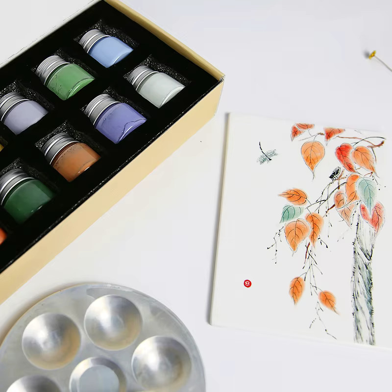 12-Farben Unterglasur-Aquarellfarben Set für Keramikmalerei in Multicolor - Bild 3