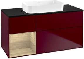 V&B Waschtischunterschrank Finion in Oak Veneer, Peony Matt, B: 120 cm, T: 60 cm - Bild 1