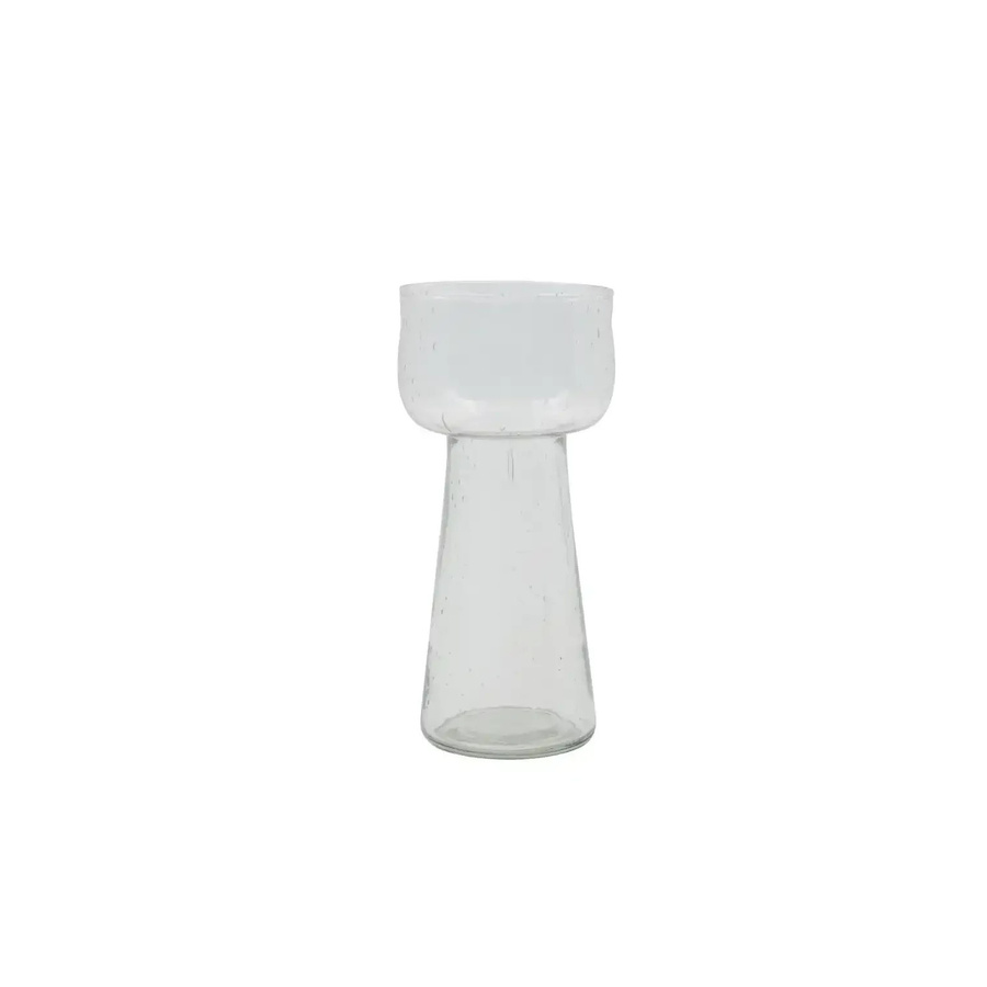 House Doctor Vase Tuur aus klarem Glas, transparent, Höhe: 16,5 cm - Bild 1