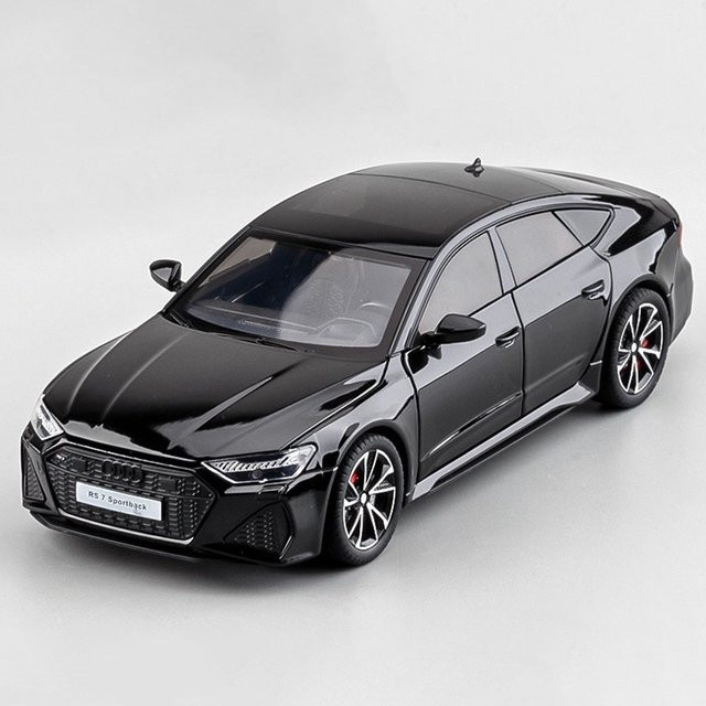 caipo RS7 R8 V10 Sportwagen Modell, Spielzeug, Maßstab 1:24, Metall, mit Licht und Sound - Bild 1