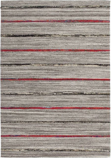 Kayoom Kurzflorteppich Duarte Natur Rot B/L: 80 x 150 cm - Bild 1