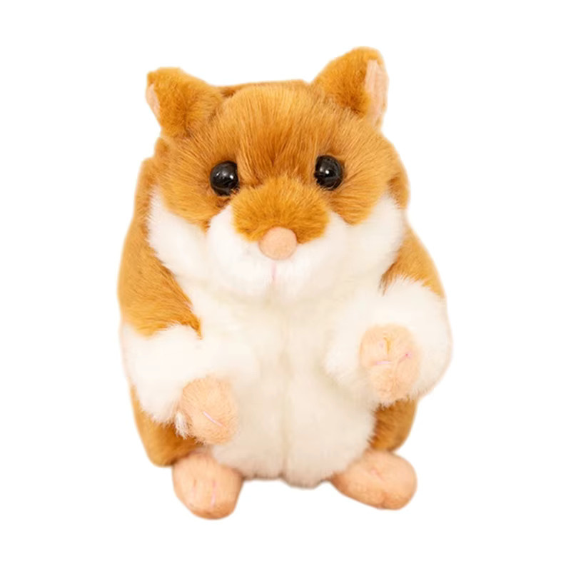 MIAOOWA Hamster Plüsch Puppe, 13 cm, Braun - Bild 3
