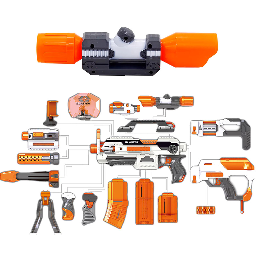 Nerf Optisches Zielfernrohr, Kunststoff, Zubehör - Bild 5