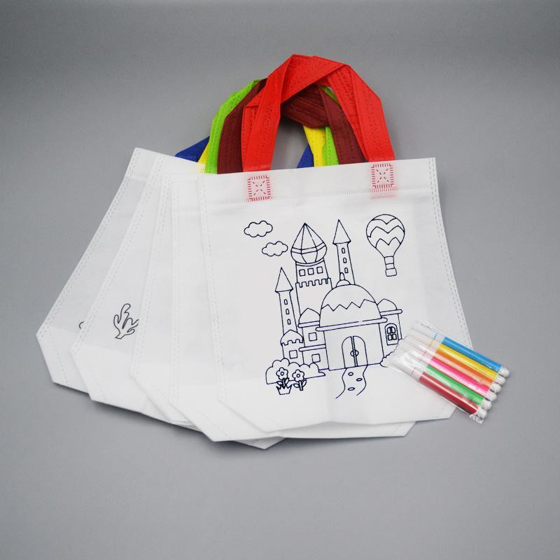 Yiran Bag DIY Graffiti Tasche Ausmalmarker Kunsthandwerk 20-teiliges Set - Bild 2