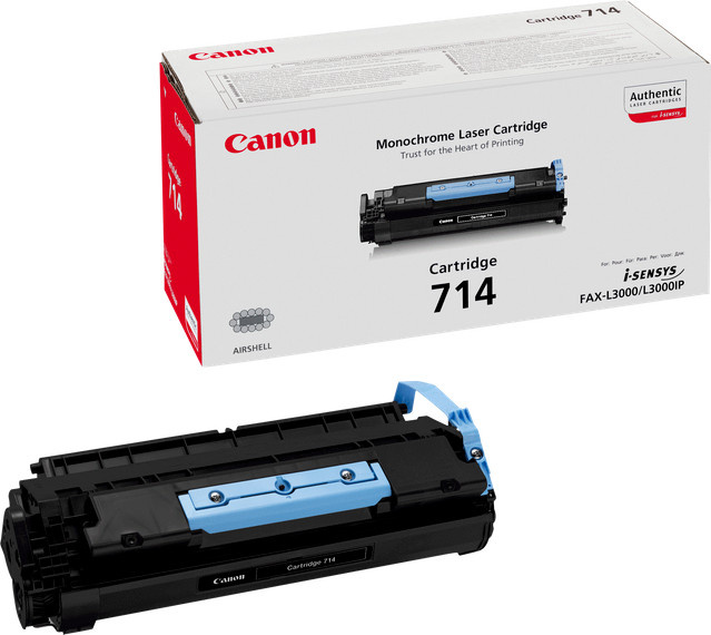 Canon Toner Cartridge 714 Schwarz für Laserdrucker mit einer Kapazität von 4.500 Seiten - Bild 1