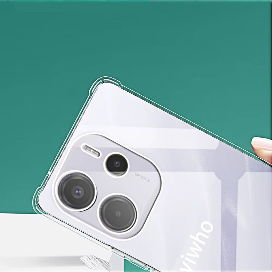 Xiaomi Transparente Handyhülle für Redmi Note 14 4G Clera Backcover Schutzhülle mit Kameraschutz - Bild 5