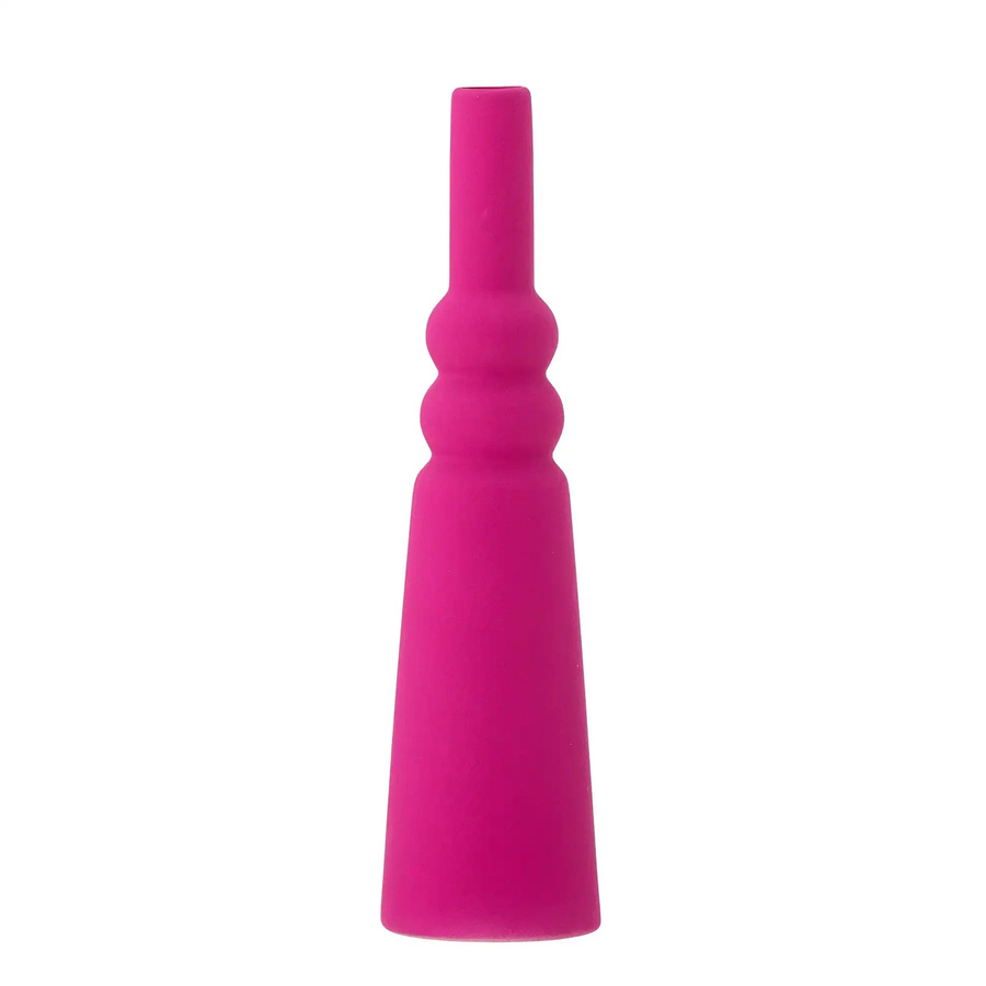 Bloomingville Keramikvase Isolde in Pink aus Steingut, Höhe: 28,5 cm - Bild 1