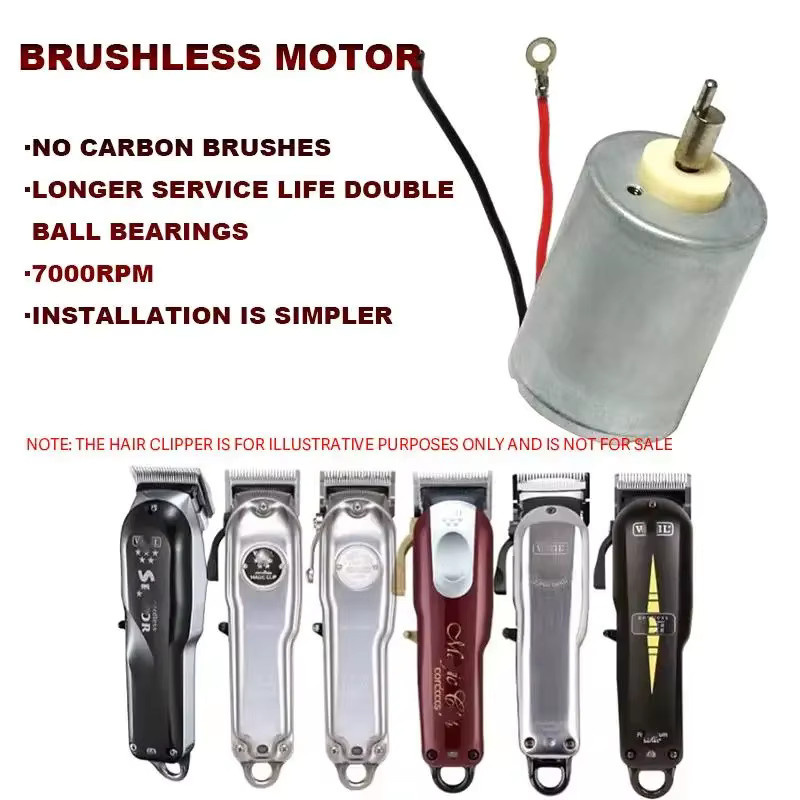 Wahl Ersatzmotor für Herren-Profi-Haarschneidemaschinen, bürstenloser 3,7 V Motor mit 8000 U/min, Farbe: Silber - Bild 2