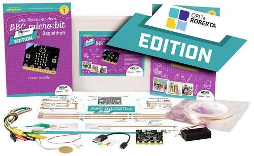 JOY-IT Electronic Adventure Die Reise mit dem micro:bit V2 Elektronik Kit ab 8 Jahren
