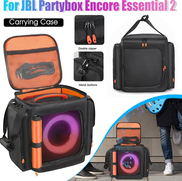 Wasserdichte Staubschutzhülle und Tragetasche für JBL Partybox Encore Essential 2 in Schwarz von APWIKOGER - Bild 1