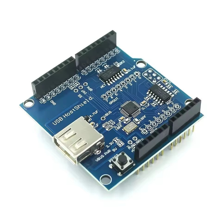 USB Host Shield Modul für Google ADK, kompatibel mit UNO MEGA MAX3421 Entwicklungsboards, Weiß - Bild 2