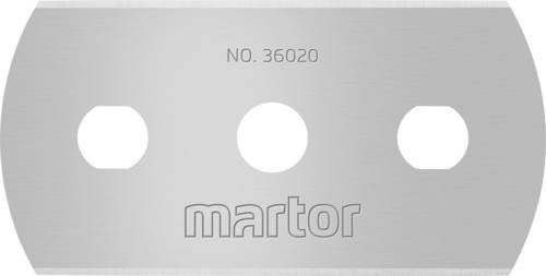 MARTOR Industrieklinge 36020.39 aus gehärtetem Stahl mit Standardschliff, 25 mm Snap-Off Klingen, Silber - Bild 1
