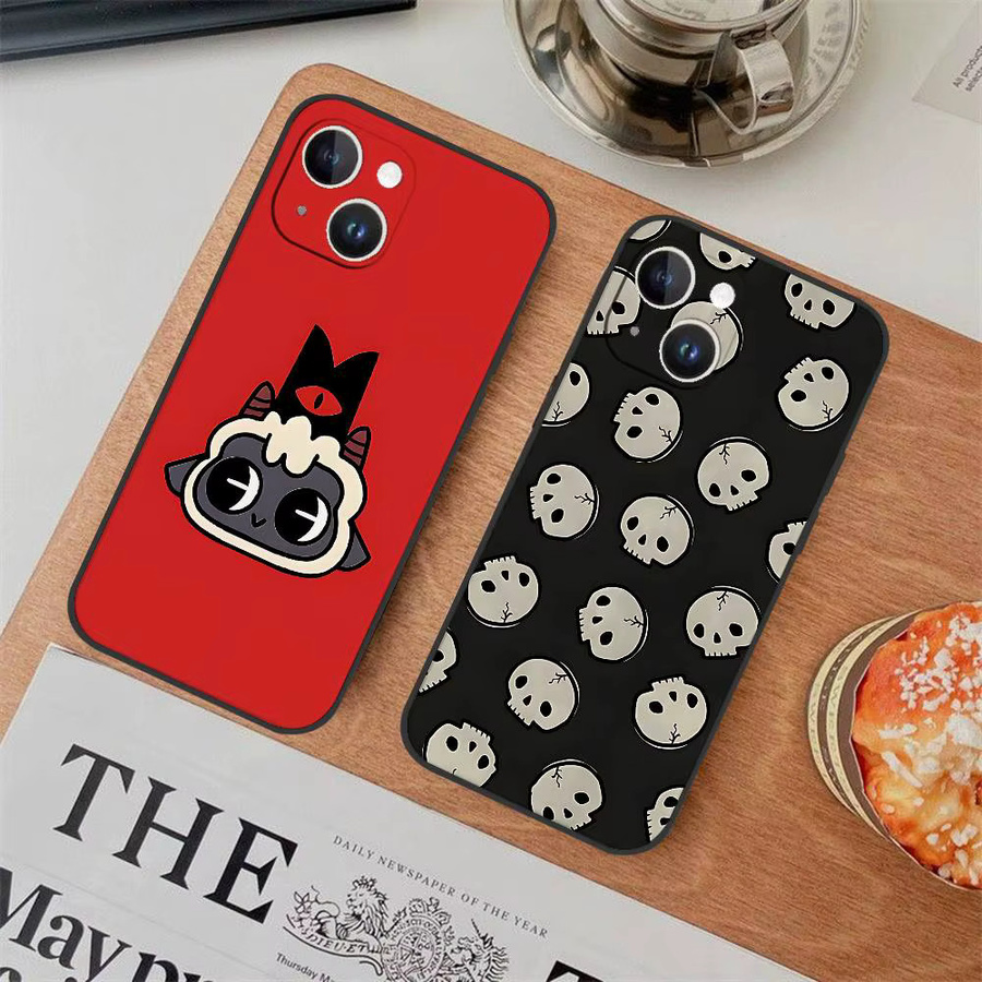 Handyhülle Cult of the Lamb für iPhone 11 bis 17 Pro Max in Schwarz - Bild 3