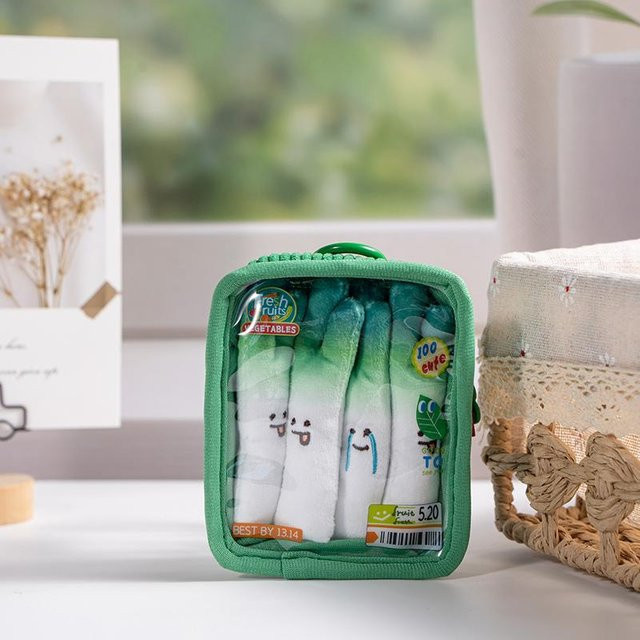 Yiran toy Obst & Gemüse Serie Plüschtier Tasche, 10-teiliges Set, 15cm - Bild 1
