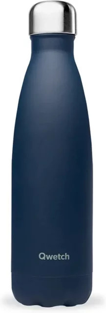Isolierflasche Qwetch Originals Granite in Blau, 0,42 l - Bild 1