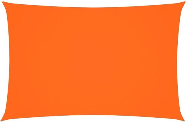 vidaXL Sonnensegel aus PU-beschichtetem Oxford-Gewebe, Rechteckig, Orange, B x T: 4 x 2 m - Bild 1