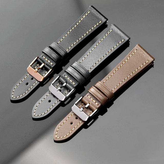 Raystray Armband Rindsleder, Kreuzmuster, Schwarz, Unisex - Bild 1