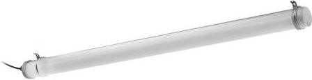 Pracht LED-Rohrleuchte für Decken, 44W, Weiß und Transparent, minimalistisches Design - Bild 1