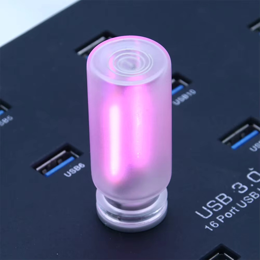 LED Filament Glühbirne mit USB Touch Control und Milchglas in Weiß, dimmbar, für Atmosphäre und Nachtdekoration - Bild 2