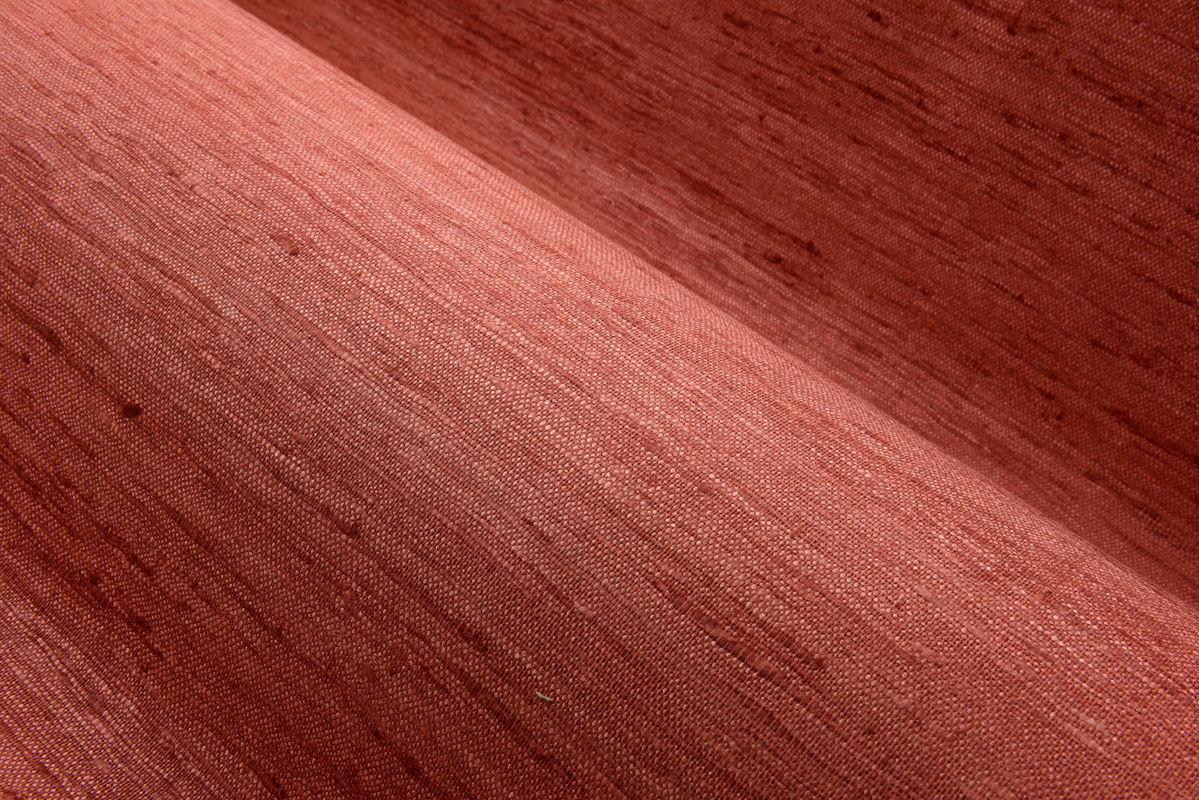 Arte Tapete Pure Silk Sunset in Orange mit abstraktem Textil-Design aus Vlies - Bild 2