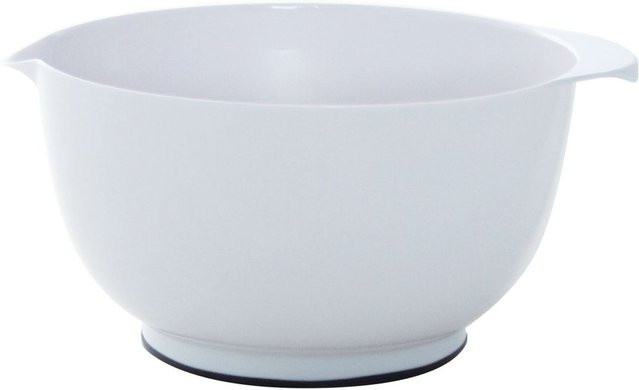 Schneider Rührschüssel mit Ausguss und rutschfestem Boden, Weiß, Volumen: 4,25 l, Durchmesser: 24 cm - Bild 1