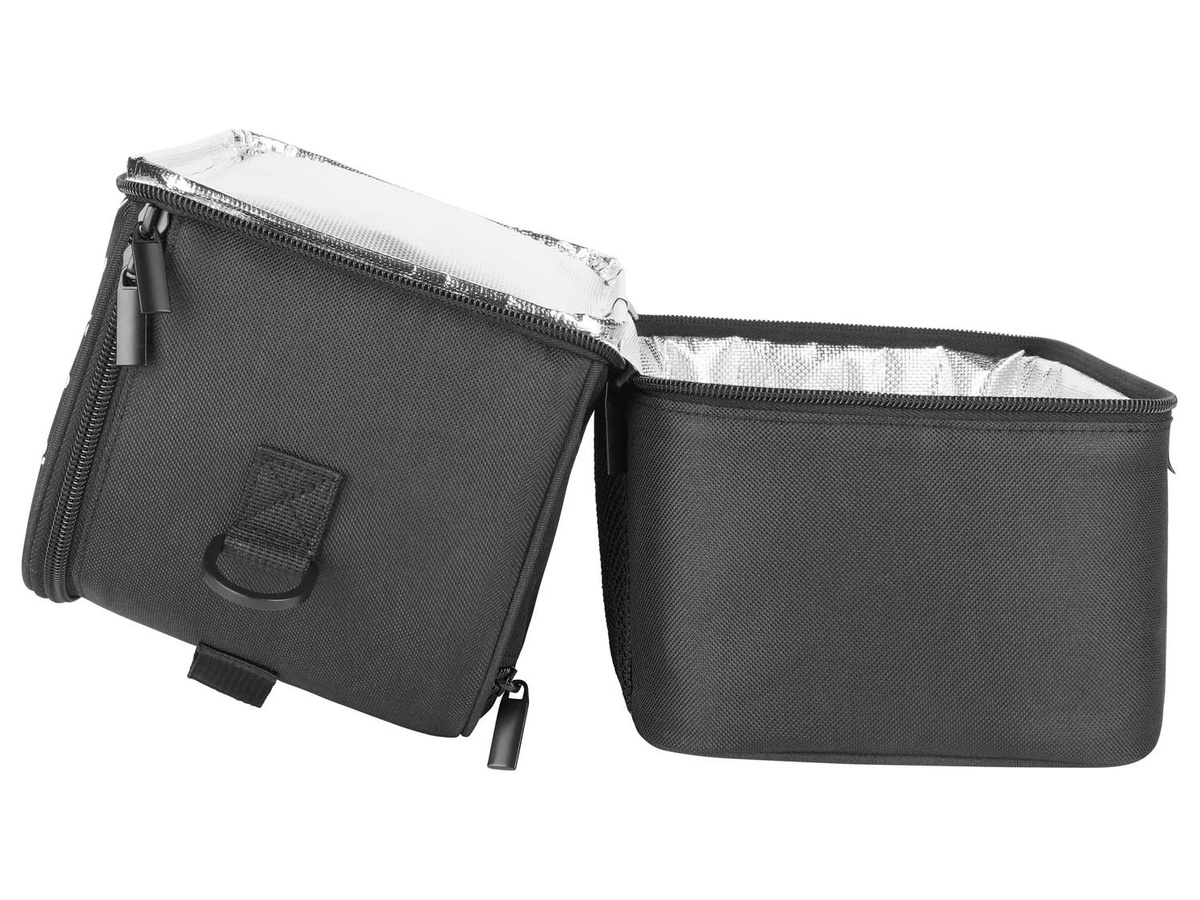 BADABULLE Isolier-Tasche Pick & Go in Schwarz mit 2 Innenfächern und Trageriemen - Bild 3