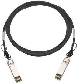 QNAP 10GBase Direct Attach Kabel SFP+ auf SFP+ in Schwarz, Länge: 3,0 m - Bild 1