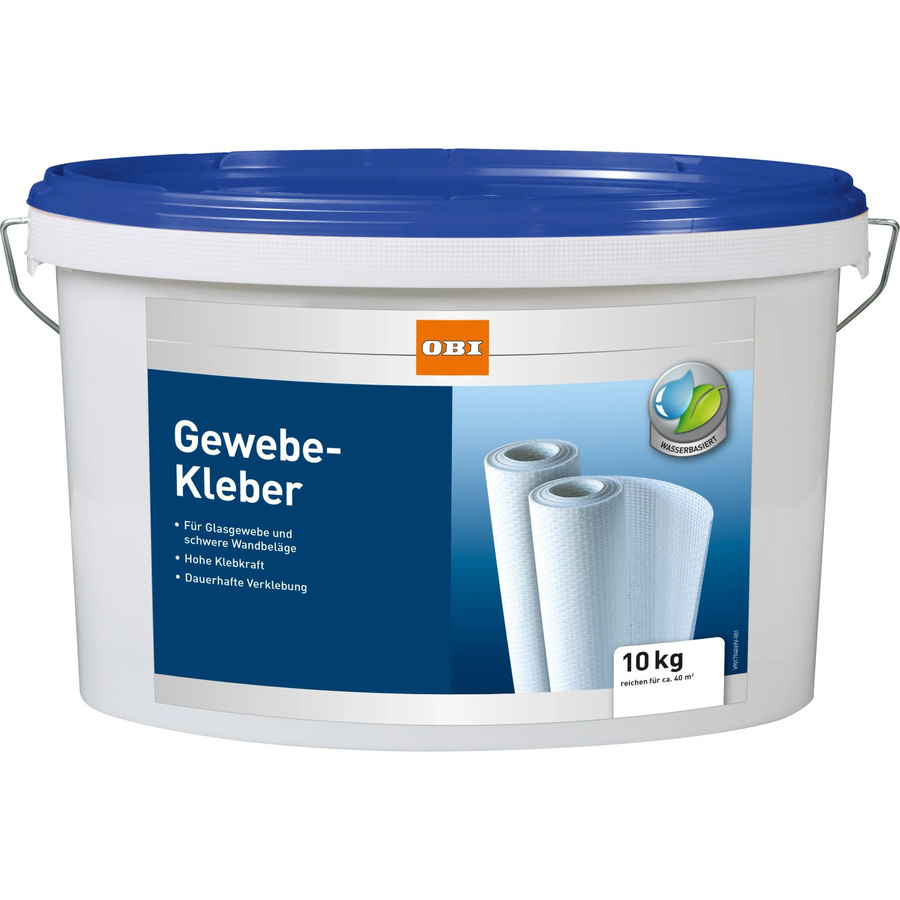 OBI Gewebekleber Dispersion in Weiß, 10 kg - Bild 2