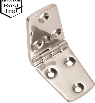 CONACORD Scharnier in Silber mit je 3 Bohrungen, Länge: 105 mm, Breite: 37 mm - Bild 1