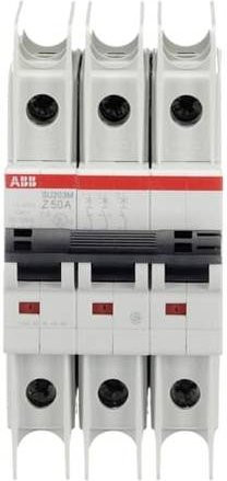 ABB SU203M-Z50 Leitungsschutzschalter 50A 400V Grau - Bild 1