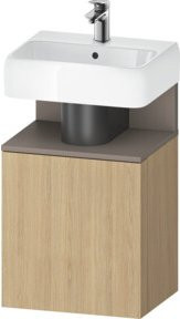Duravit Waschtischunterschrank Qatego in Eiche Natur, B/T/H: 44 x 35 x 64,5 cm - Bild 1