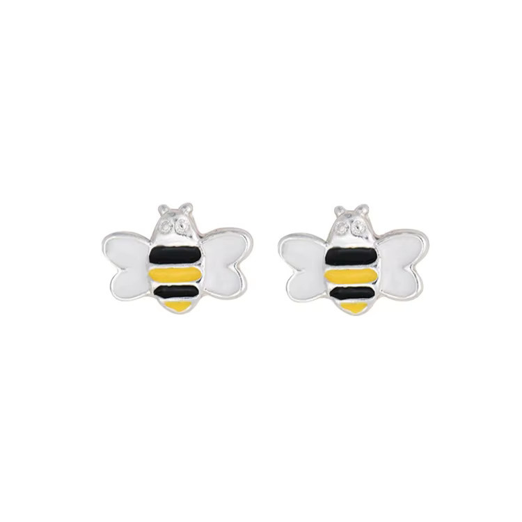 GaGa-Duck Ohrstecker, Bienen, 925 Silber, Unisex - Bild 4
