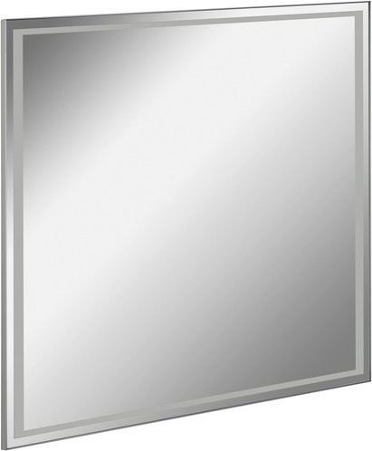 Fackelmann LED Spiegel Framelight in Grau mit kaltweißem Licht, B/H/T: 80,5 x 70,5 x 2,2 cm - Bild 1