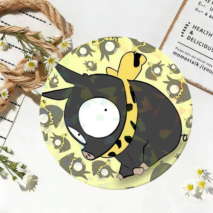 Brosche Kawaii R-Ranma P Chan Ryoga Pig, Bunt - Bild 4