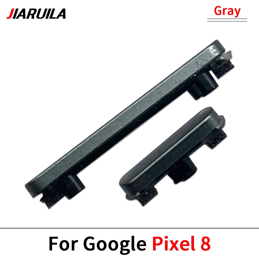Ersatz-Ein/Aus-Taste und Lautstärketasten-Modul für Google Pixel 5 Pro, 8 Pro und 8a in Schwarz - Bild 2