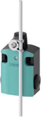 Siemens Positionsschalter 3SE5122-0CH80 mit Stangenhebel, 6A, Schutzart IP65/IP67, Farbe Türkis - Bild 1