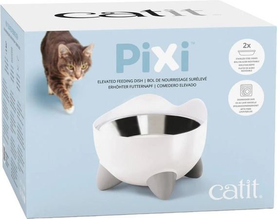 Catit Futternapf Pixi Erhöht Weiß 200 ml