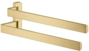 Hansgrohe Axor Universal Handtuchhalter 2-arm schwenkbar in brushed gold, Wandmontage, Breite: 40,9 cm - Bild 1