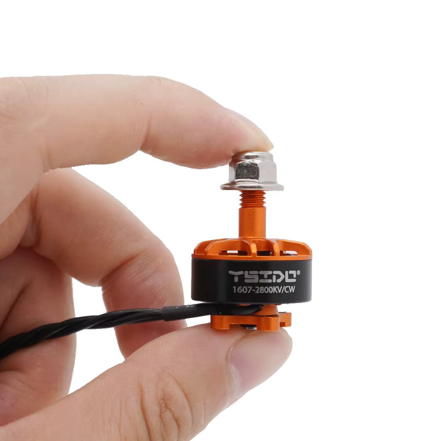 YSIDO 1607 Bürstenloser Motor für Micro Mini FPV RC Racing Drone in Orange - Bild 2
